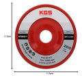 Kgs Hybrid Discos de Pulido Del Diamante Ø 115 X 22,23 MM – Serie Oro (Grano 200)